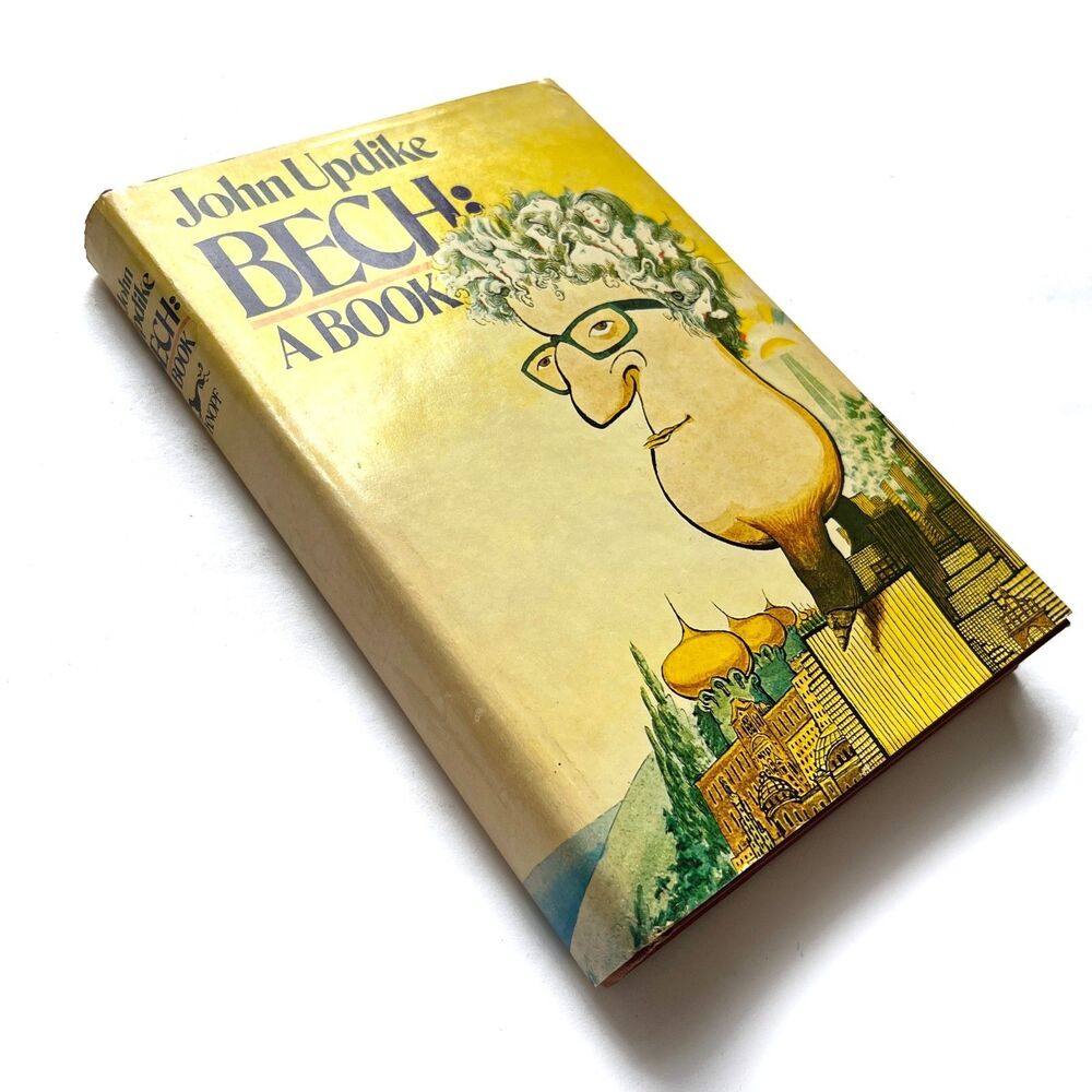 BECH: A BOOK By John Updike Vintage 1970 Hardcover with Dust Jacket